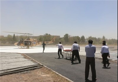 افتتاح پایگاه اورژانس هوایی در کرمان