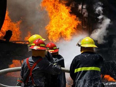 آتش سوزی در دانشگاه پیام نور ریگان